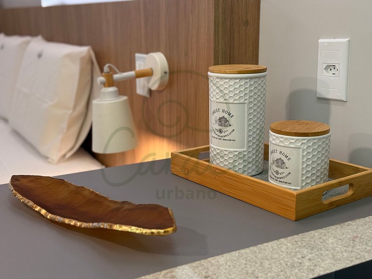 Charmoso Studio com vista incrível