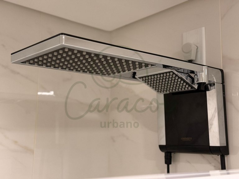 Charmoso Studio com vista incrível